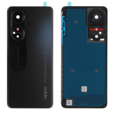  621033000045 Gyári Oppo A98 Fekete akkufedél, hátlap mobiltelefon, tablet alkatrész