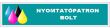 Nyomtatópatron bolt