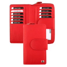  646590 013 Choice női bőr pénztárca piros