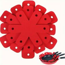  6 darabos Hatszögletű Gyapjú Edénytartó szett papírárú, csomagoló és tárolóeszköz