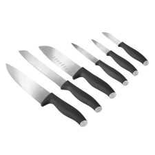  6 darabos konyhakészkészlet ANTHRACITE 54328 kés és bárd