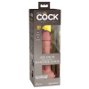  6" Dual Density Silicone Cock  Light