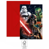  6db Szülinapi meghívó és boríték STAR WARS GALAXY