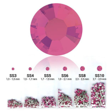  6in1 strasszkő szett - Rose körömdíszítő