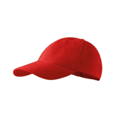  6P sapka unisex piros állitható