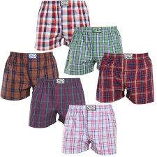 6PACK férfi bő szárú boxeralsók Styx klasszikus gumipánt többszínű (6A20246836) L férfi alsó