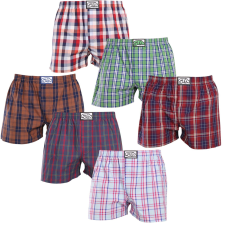 6PACK férfi bő szárú boxeralsók Styx klasszikus gumipánt többszínű (6A20246836) M férfi alsó
