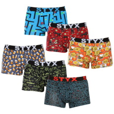 6PACK férfi boxeralsó Styx art sport gumi több színben (6G12697124/2) M