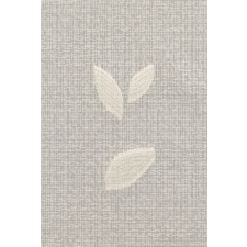  7017/300-102 ekrü levél mintás voile függöny lakástextília