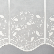  7024/30-102 ekrü hímzett vitrázs függöny lakástextília