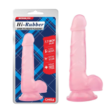 7.7 Inch Dildo-Pink műpénisz, dildó