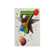  7 éves évfordulós kártya party kellék