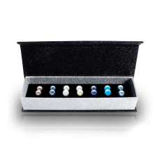 7 nap, 7 ékszer - ékszerdobozos Swarovski gyöngyös fülbevaló kollekció fülbevaló