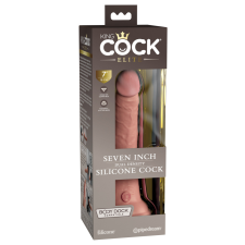  7&quot; Dual Density Silicone Cock Light műpénisz, dildó