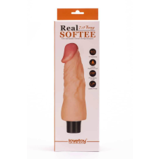  7" real softee vibrating dildo  1 vibrátorok