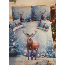  7 részes karácsonyi ágynemű szett - Ünnepváró szarvas -3D karácsonyi textilia