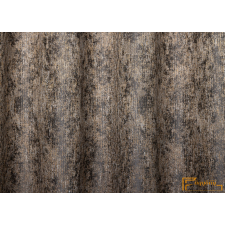  (7 szín) HARLAN koptatott buklé függöny - Kávé- 290cm lakástextília