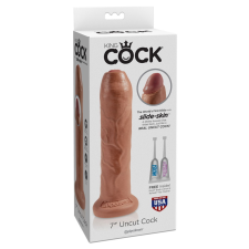 7" Uncut Tan műpénisz, dildó