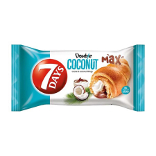 7DAYS Double Croissant kakaó-kókusz ízű 80 g csokoládé és édesség