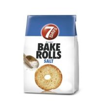 7DAYS Kétszersült kenyérkarika 7DAYS Bake Rolls sós 80g alapvető élelmiszer