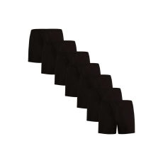  7PACK fekete Nedeto férfi klasszikus boxeralsó (7NDTT001) XXL