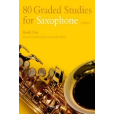  80 Graded Studies for Saxophone Book One – Paul Harris idegen nyelvű könyv