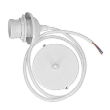 80cm adapterkábel E27 mennyezeti aljzattal, Kwmobile, Fehér, PVC, 38943 világítás