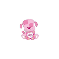  82 cm-es rózsaszín kutyus fólia lufi party kellék