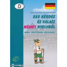 888 KÉRDÉS ÉS VÁLASZ NÉMET nyelvkönyv, szótár
