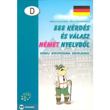  888 kérdés és válasz német nyelvből /Szóbeli vizsgára készülőknek nyelvkönyv, szótár