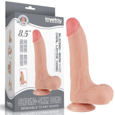  8.5'' Sliding Skin Dual Layer Dong Flesh II műpénisz, dildó