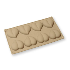 8 adagos szív alakú szilikon mousse forma konyhai eszköz