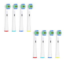 8 darab Oral B fogkefével kompatibilis cserélhető 3D White EB-18A pótfej, penge