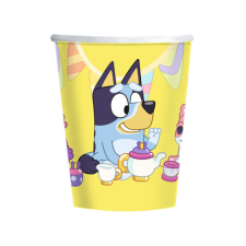 8 darabos papír pohár - Bluey Joke - 227 ml party kellék