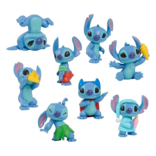 8 db Stitch figura készlet, magassága 5 cm játékfigura