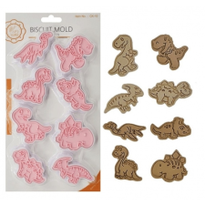  8 DB SÜTEMÉNY KISZÚRÓ, MINTÁZÓ - DÍNÓK sütés és főzés