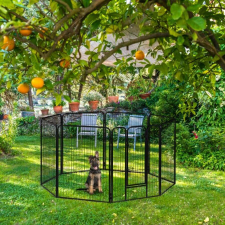 8 elemes "Bruno XXL" kutyakennel , állatkifutó , járóka 120 cm magas szállítóbox, fekhely kutyáknak