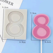  8 Szám szilikon forma sütés és főzés
