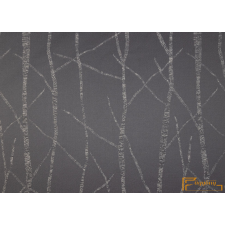  (8 szín) Andorra dekorációs függöny - Antracit mintás- 290cm lakástextília