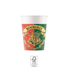  8db papírpohár 200 ml HARRY POTTER party kellék