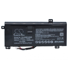 8X70T Akkumulátor 6200 mAh dell notebook akkumulátor
