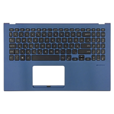  90NB0K96-R31HU0 gyári új fekete magyar laptop billentyűzet + kék felső fedél laptop alkatrész