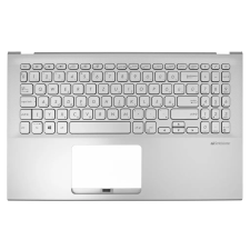  90NB0KR2-R31HU1 gyári új ezüst magyar laptop billentyűzet + ezüst felső fedél laptop alkatrész