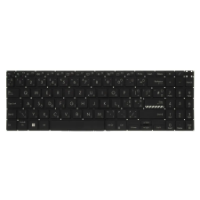  90NB0UU2-R31HU0 gyári új fekete magyar háttérvilágításos laptop billentyűzet, keret nélkül laptop alkatrész