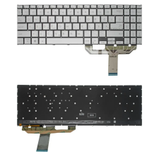 90NB0VX2-R31HU0 gyári új, magyar háttérvilágításos laptop billentyűzet, keret nélkül laptop alkatrész