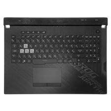  90NR03C1-R31HU0 gyári új magyar RGB háttérvilágításos laptop billentyűzet + felső fedél laptop alkatrész