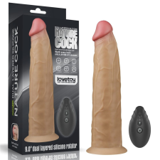 9.0'' Dual Layered Platinum Silicone Rotator vibrátorok