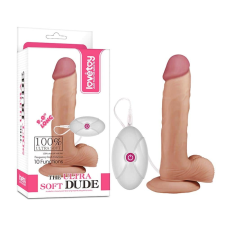 9" The Ultra Soft Dude - Vibrating Flesh vibrátorok