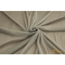  (9 szín) Aster hálókötésú natúr hatású fényáteresztő függöny-06 Csokoládé lakástextília