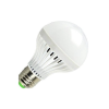  9W gömb alakú LED izzó, E27, meleg fehér